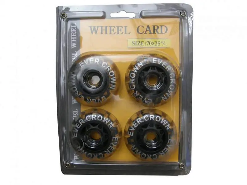 Rychlé Dodání Náhradní kolečka IN-LINE INJ 70x25 - - 70x25, 4ks v sadě