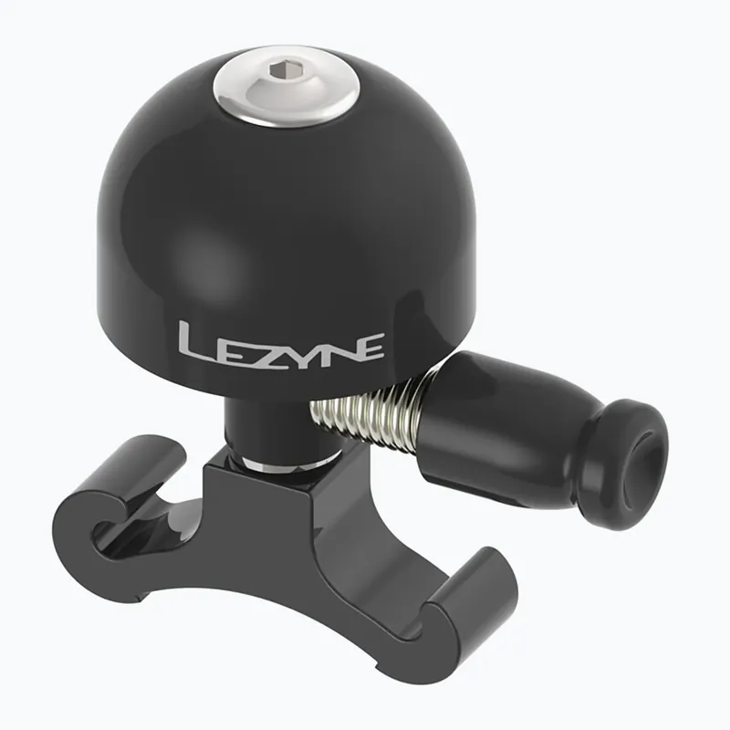 Zvonek na kolo Lezyne Classic Brass S black/black Must-Have