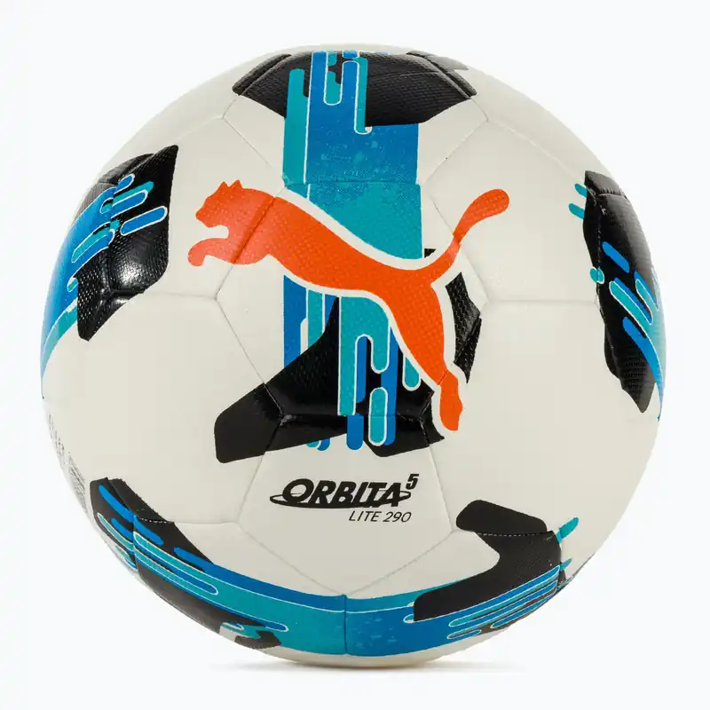 Fotbalový míč PUMA Orbita 5 Fusion Lite puma white/multicolor velikost 4 Vrácení Zdarma
