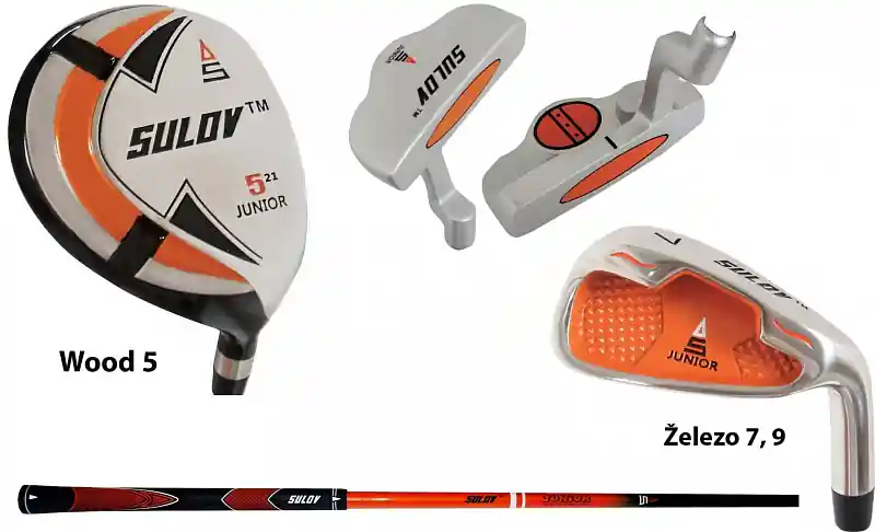 Set SULOV® KIDS 6-8 Grafit Orange Finální Výprodej