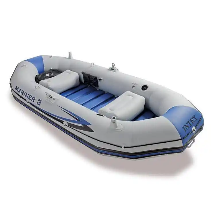 Vrácení Zdarma Člun nafukovací MARINER 3 Set INTEX 2019