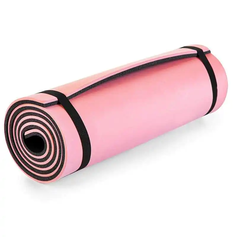 Nakupujte Hned Spokey CAMPINOS Karimatka XPE 2 vrstvy, 180x50x1,0 cm, černo-růžová