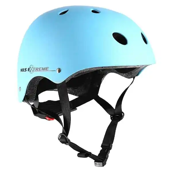 Sezónní Sleva Helma NILS Extreme MTV12 modrá, vel. L (58-61 cm)