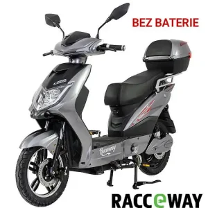 Elektrický motocykl RACCEWAY E-FICHTL, šedý-lesklý - BEZ BATERIE Koupit Online