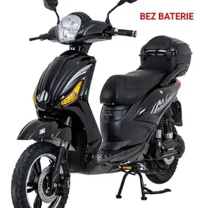 Elektrický motocykl RACCEWAY E-MOPED, černý-lesklý - BEZ BATERIE Rychlé Dodání