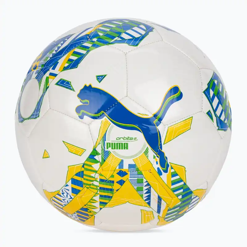 Tovární Cena PUMA Orbita 6 FanwearCapsule MS fotbal puma white/pele yellow/puma green vel. 5