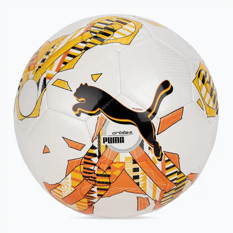 Akce PUMA Orbit 6 FanwearCapsule MS fotbal puma white/rickle orange/puma black vel. 5