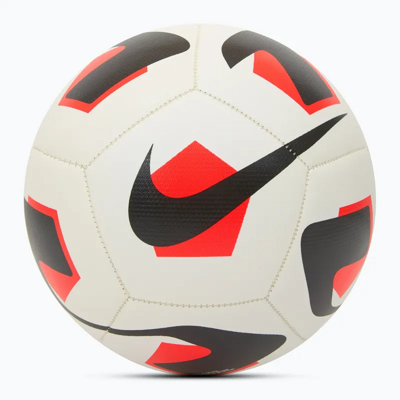 Levný Fotbalový míč Nike Park Team 2.0 white/bright crimson/black velikost 3