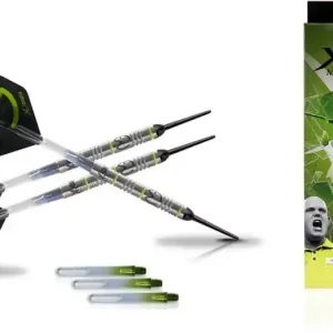 XQMax Darts Šipky Michael van Gerwen - Green Demolisher - 18g - 18 Nakupujte Hned