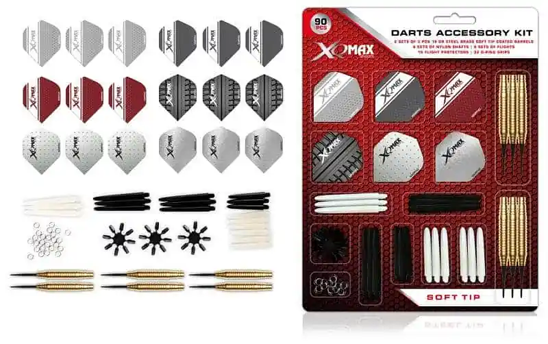 Sada XQMax SET šipky 18g soft + příslušenství - Balení 3 Akce