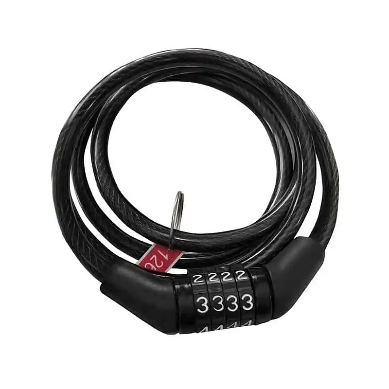 Finální Výprodej Spokey BLOKADA Zámek na kolo/koloběžku s kódem, černý