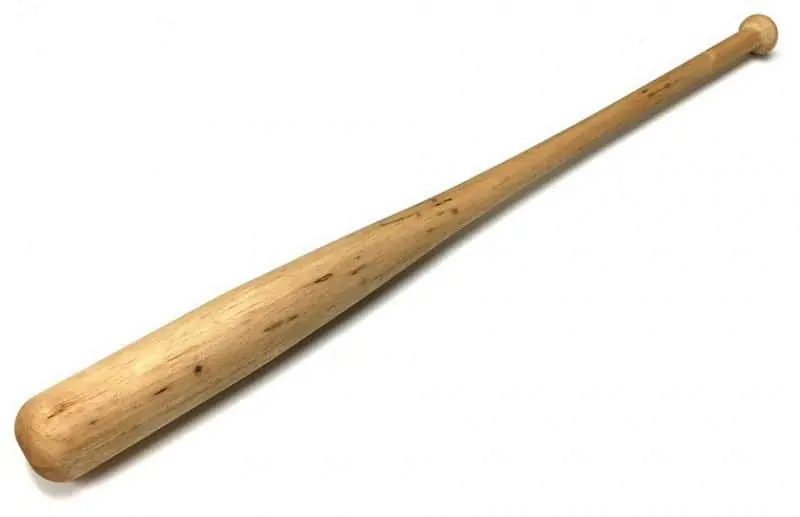 Baseball pálka dřevěná 26 palců - 66 cm Autentický