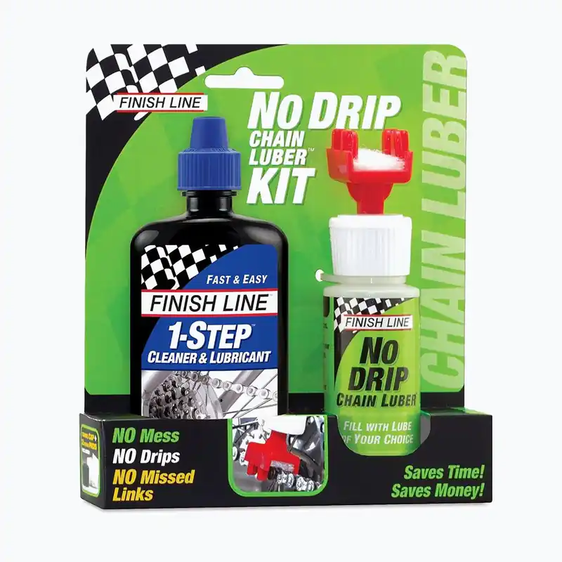 Sleva Mazivo na řetěz Finish Line 1-Step + Aplikator No Drip 120 ml