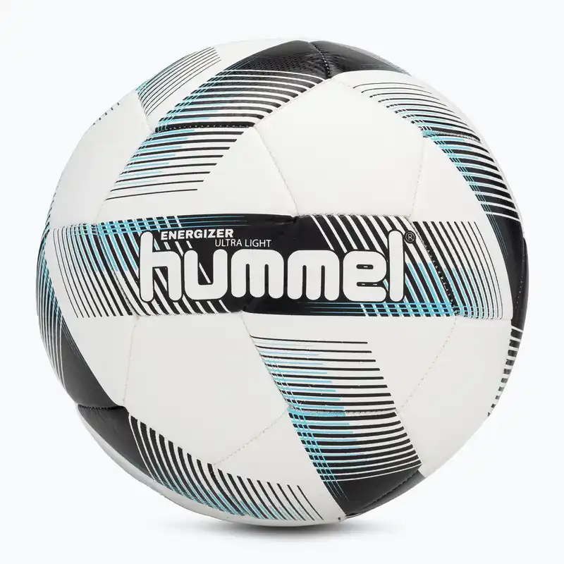 Hummel Energizer Ultra Light FB fotbalový míč bílý/černý/modrý velikost 5 Víkendová Akce