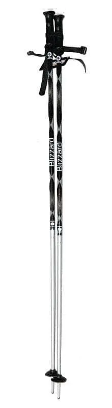 Sjezdové hole Blizzard 125 cm šedo/bílé - 110 cm Bezpečná Platba