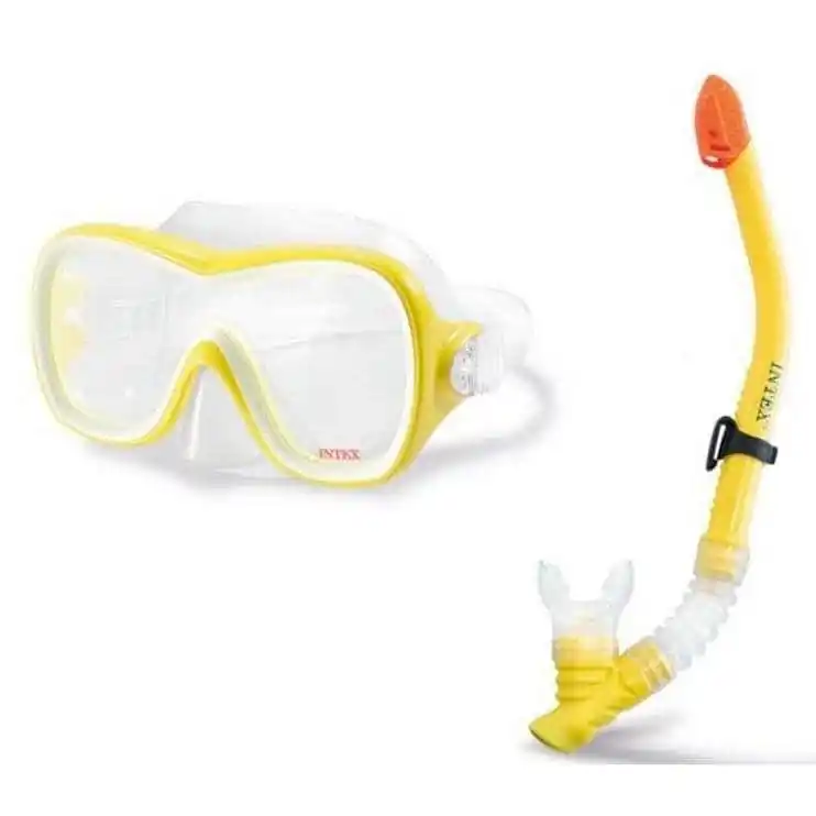 Must-Have Potápěčský SET Intex 55647 WAVE RIDER - žlutá