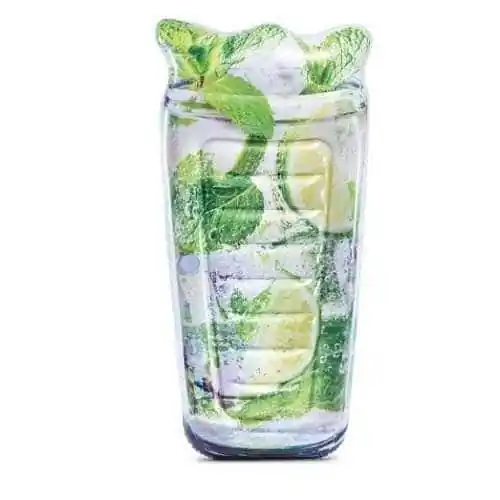 Lehátko INTEX 58778 nafukovací Mojito 178 × 91 cm - bílá Cenová Bomba