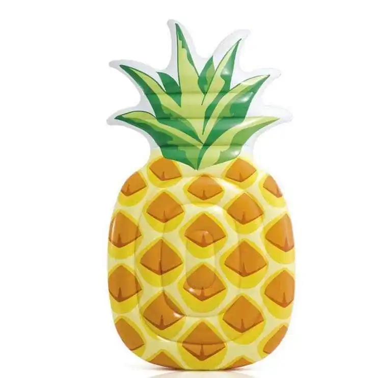 Poslední Šance Lehátko INTEX 58761 nafukovací Ananas 216x124 cm - žlutá
