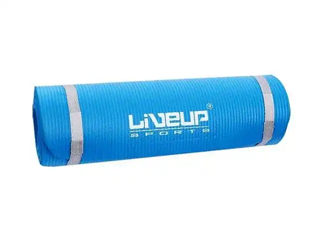 Expresní Doručení Karimatka LiveUp NBR 180cm x 60cm x 1.2cm - modrá