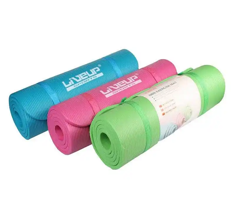 Karimatka LiveUp NBR 180cm x 60cm x 1.2cm - zelená Originální