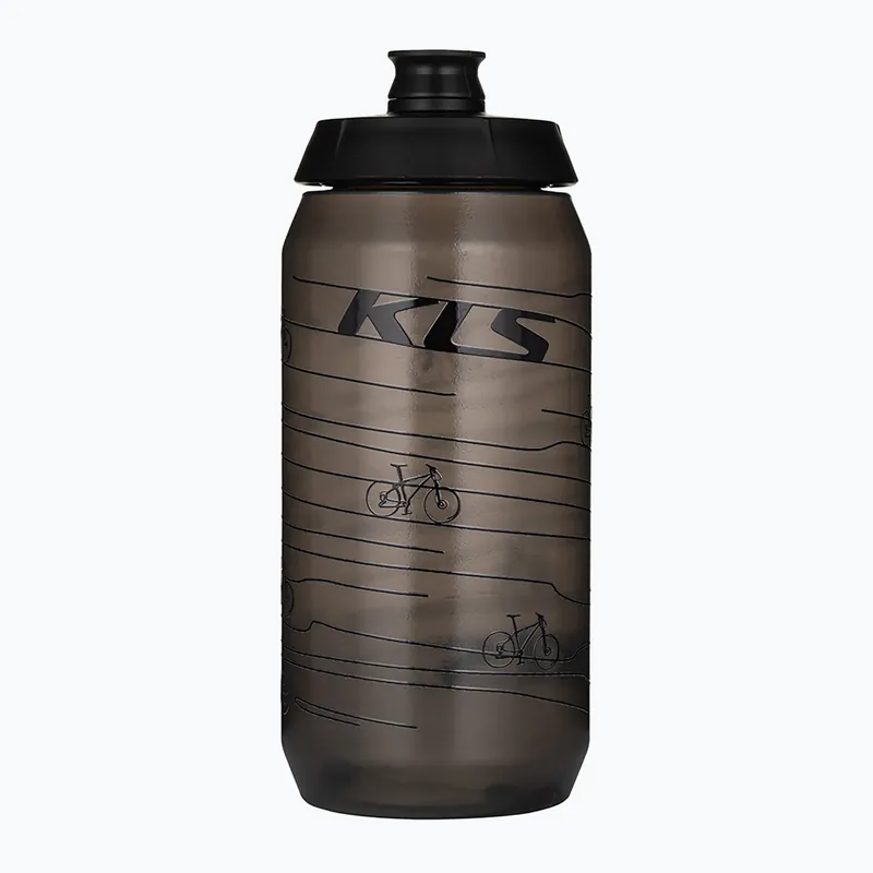 Cyklistická láhev Kellys Kolibri 550 ml transparent black Přímo Od Výrobce