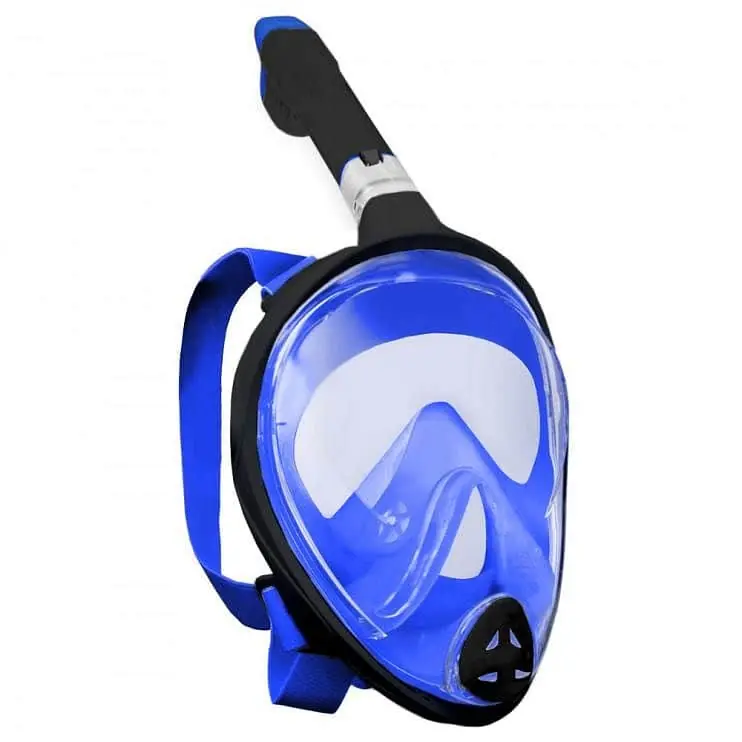 Potápěcí celoobličejová maska/brýle se šnorchlem FREEBREATH - Velikost S/M - Bez Adaptéru GoPro Cenová Bomba