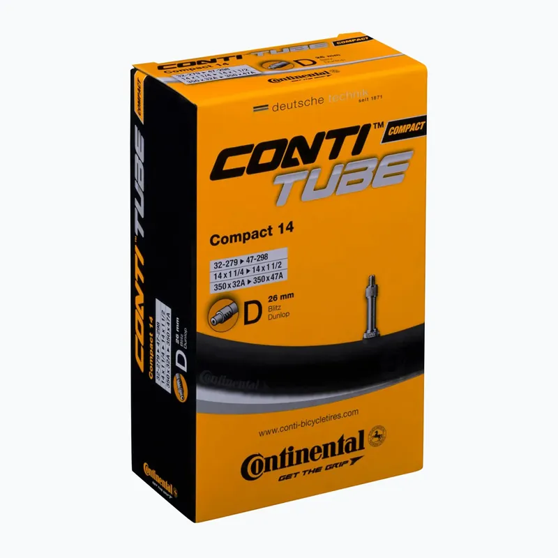 Ověřený Cyklistická duše Continental Compact 14 Dunlop