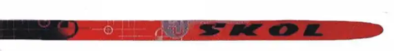 Zlevněný Lyže běžecké EXPLORER ště. SKOL dělka 190 cm červená