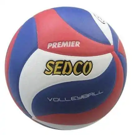 Míč volejbalový SEDCO PREMIER NEW barva červeno/modro/bílá Novinka