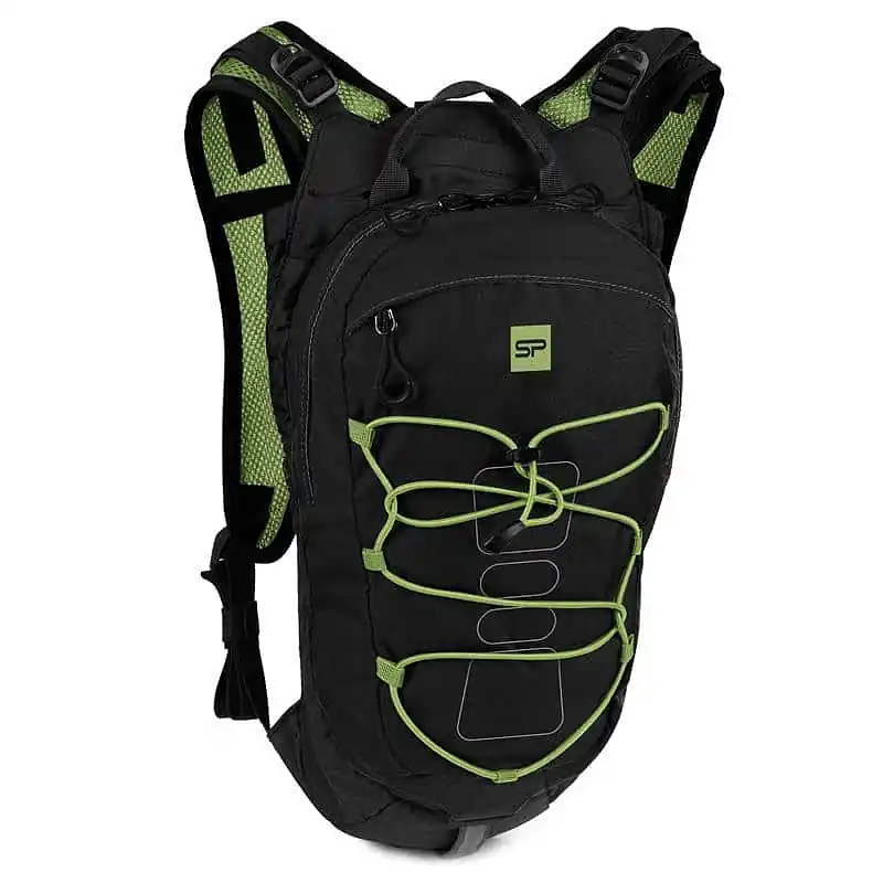 Akce Spokey DEW Sportovní, cyklistický a běžecký batoh 15 l, černo-žlutý
