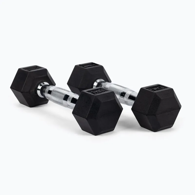 Nejprodávanější Šestihranné činky THORN FIT Hex 2 ks. černé 510688