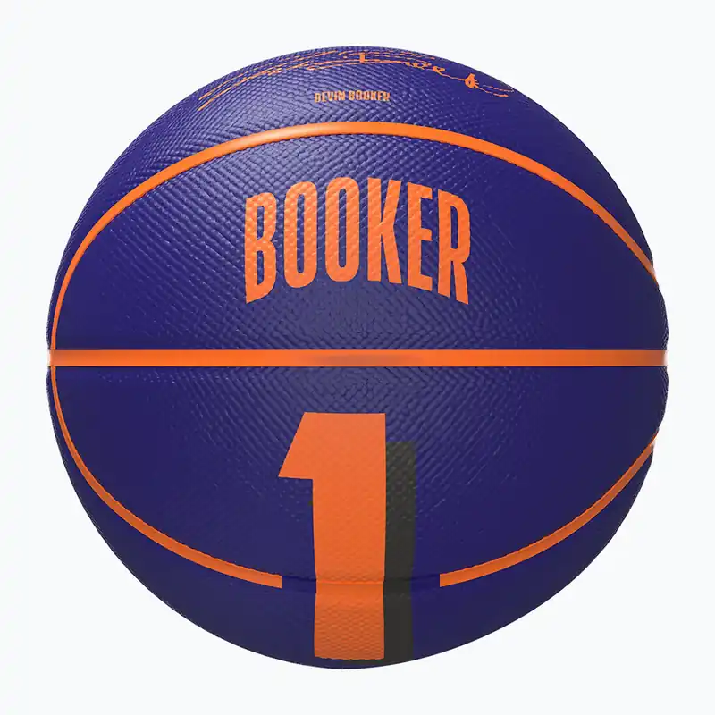 Dětský basketbalový míč Wilson NBA Player Icon Mini Booker navy velikost 3 Výhodná Nabídka