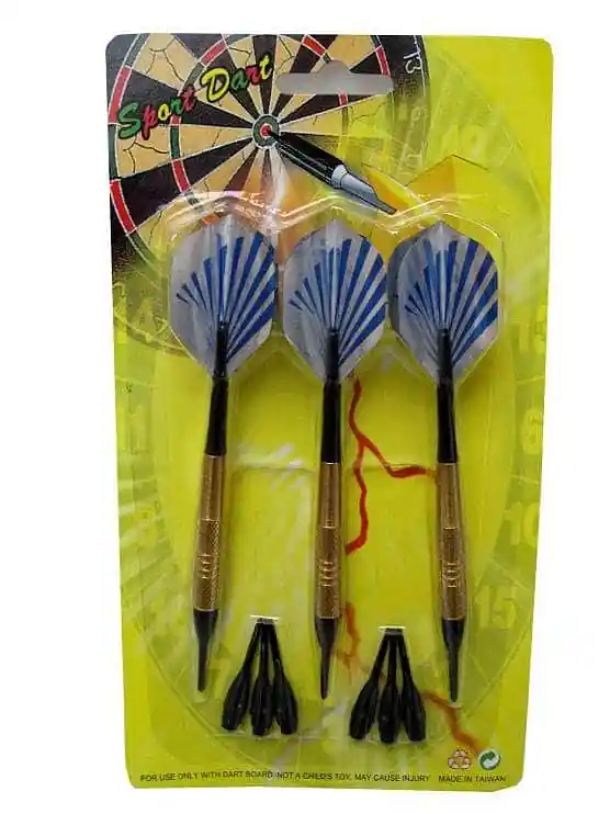 Super Cena Sada šipek Sport Darts Tan 16g 3 ks + náhradní hroty - 16