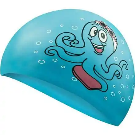 Kiddie Cap dětská koupací čepice modrá Nejprodávanější