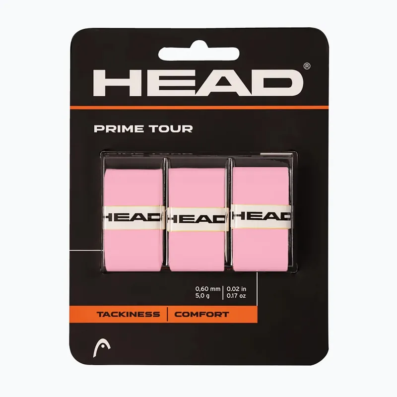 Bezpečná Platba Omotávky na tenisovou raketu HEAD Prime Tour 3 ks. pink
