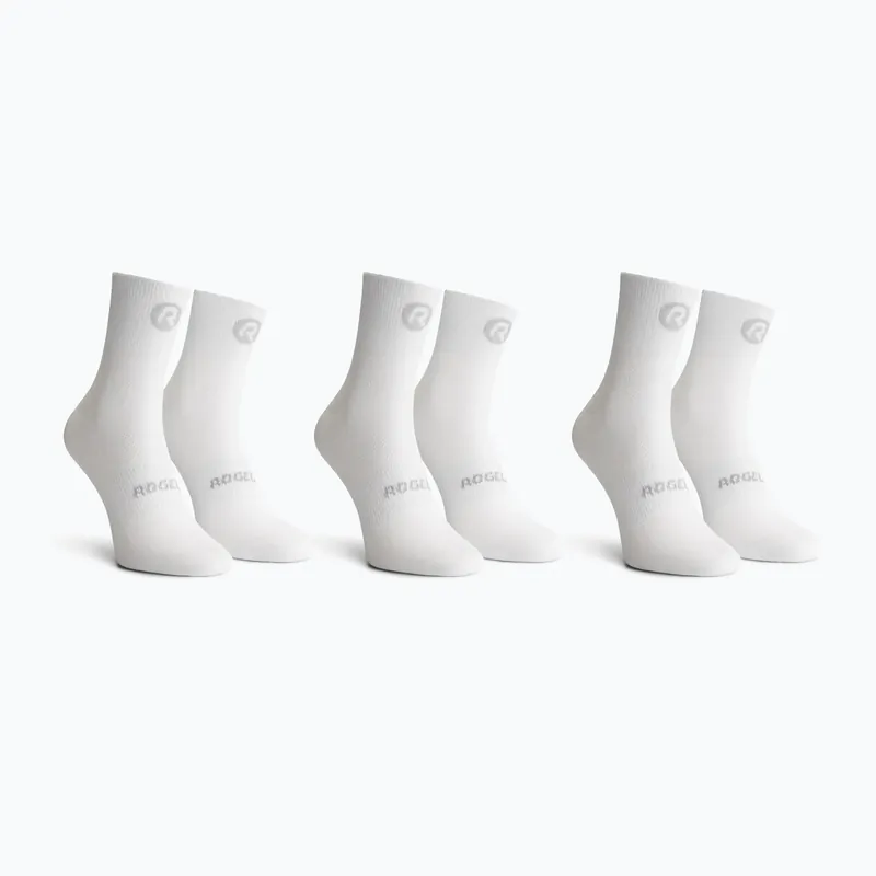 Must-Have Ponožky Rogelli Core 3 páry white