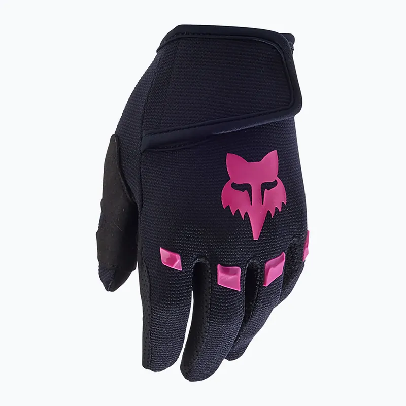 Dětské cyklistické rukavice Fox Racing Dirtpaw Jr black/pink Výprodej