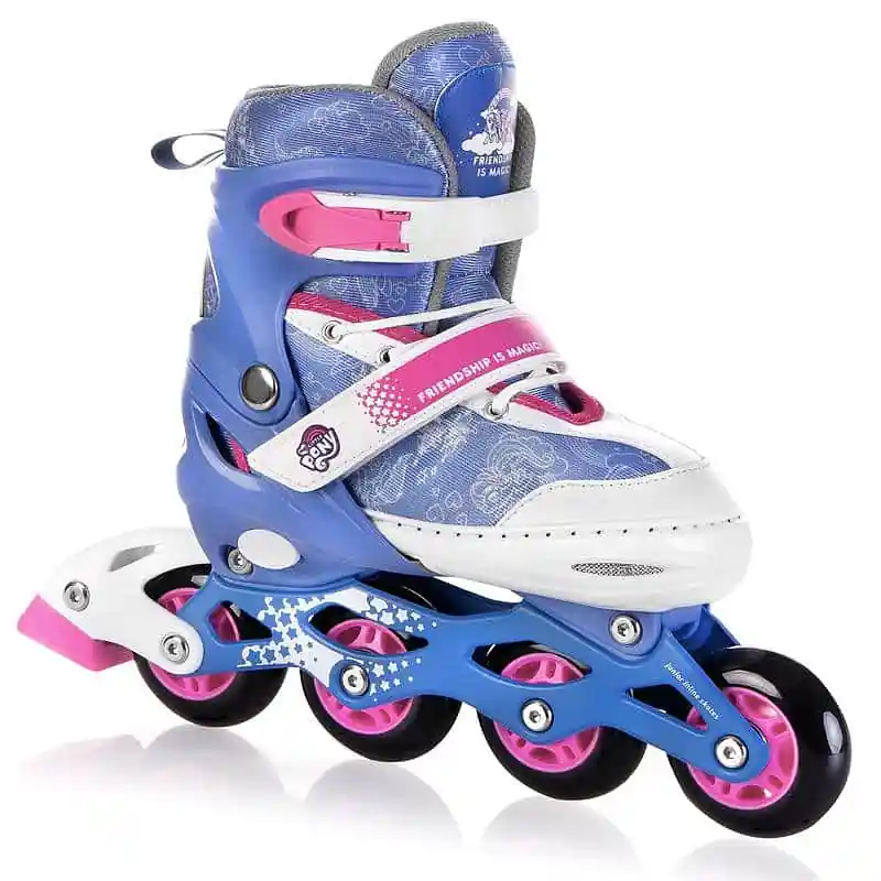 Spokey HASBRO CANDY PK Kolečkové brusle, bílo-fialové, zn. MY LITTLE PONY, ABEC7 Carbon, vel. 28-37 Výprodej