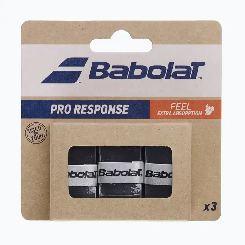 Omotávka na tenisovou raketu Babolat Pro Response 3 ks black Kup Teď