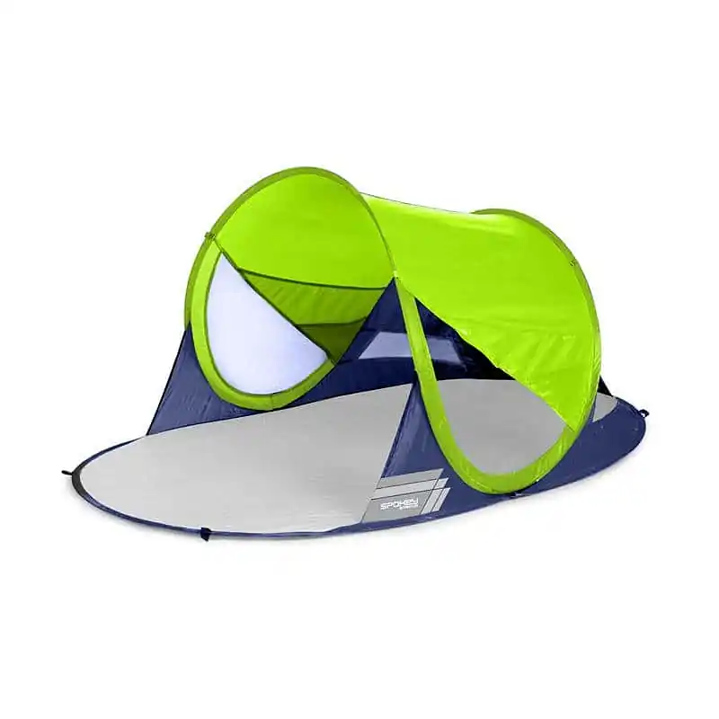 Výhodná Nabídka Spokey STRATUS Samorozkládací outdoorový paravan, UV 40, 195x100x85 cm - limetový