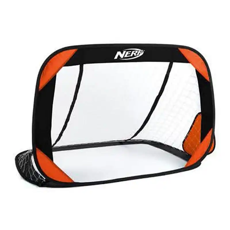 Oblíbený Spokey HASBRO BUCKLER Samorozkládací fotbalová branka 2 ks, zn. NERF černo-oranžová