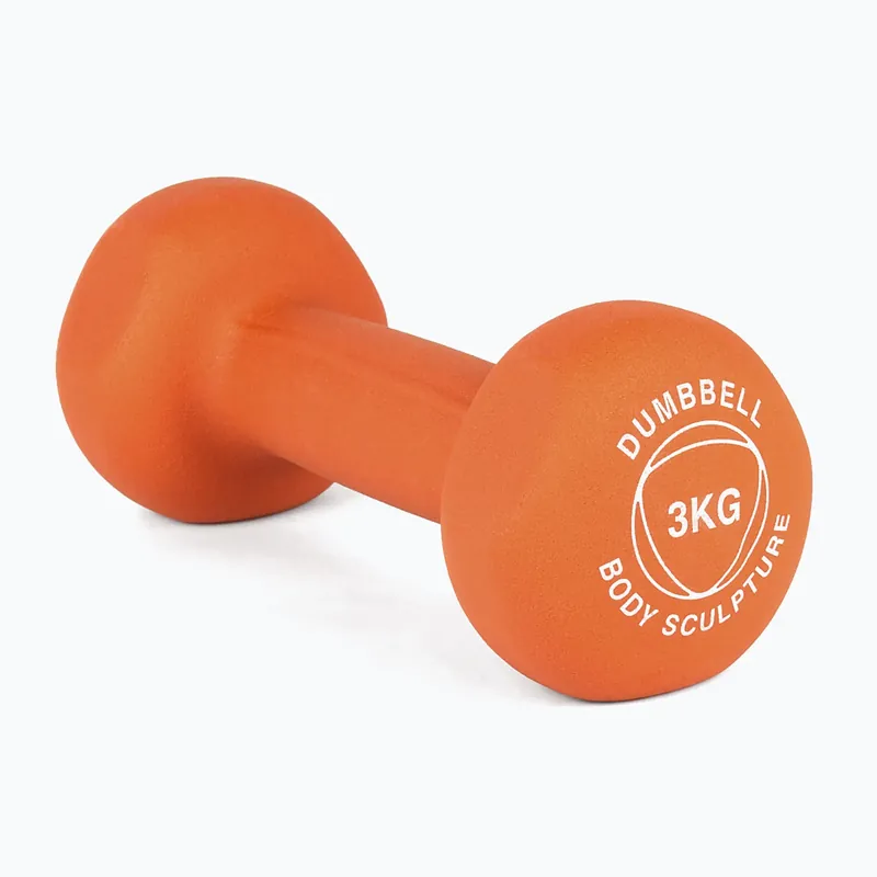 Super Cena Gumová činka Body Sculpture BW 513 z PVC 3 kg orange