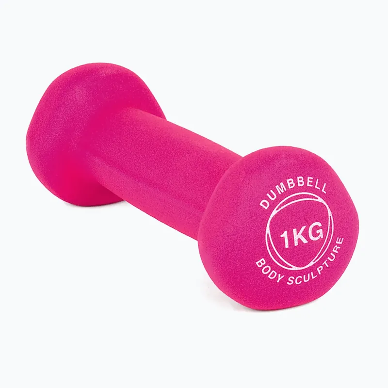 Výhodná Nabídka Gumová činka Body Sculpture BW 513 z PVC 1 kg pink