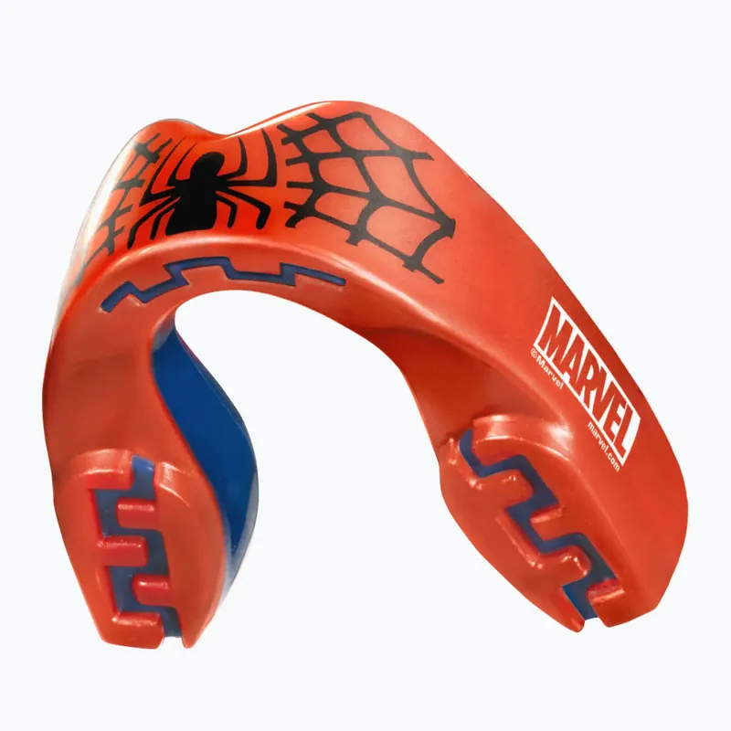Super Cena Dětský chránič čelisti SAFEJAWZ Marvel Spider Man red