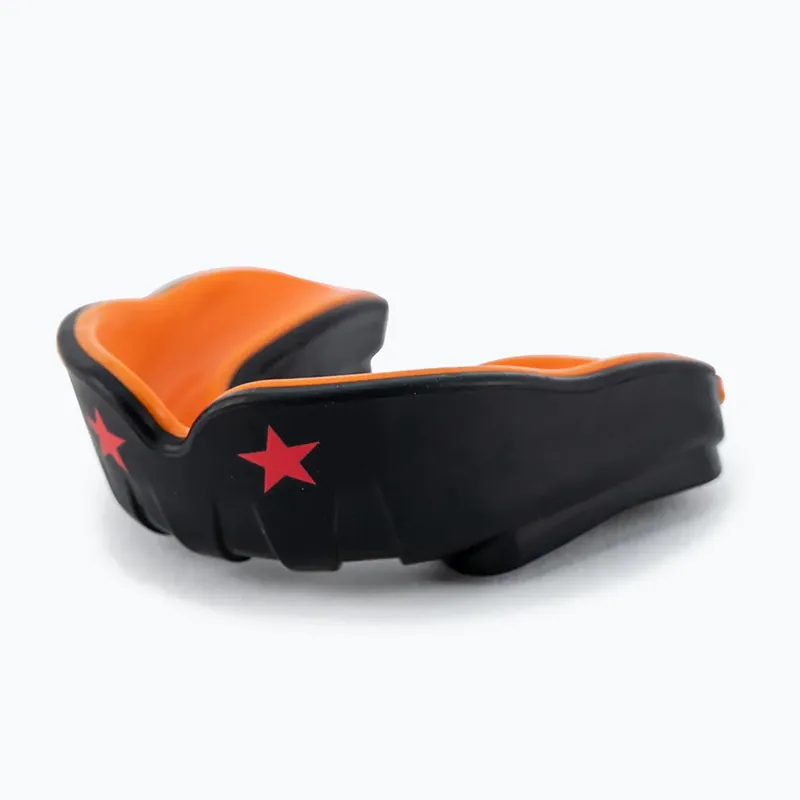 Chrániče čelistí YOKKAO black/orange Autentický