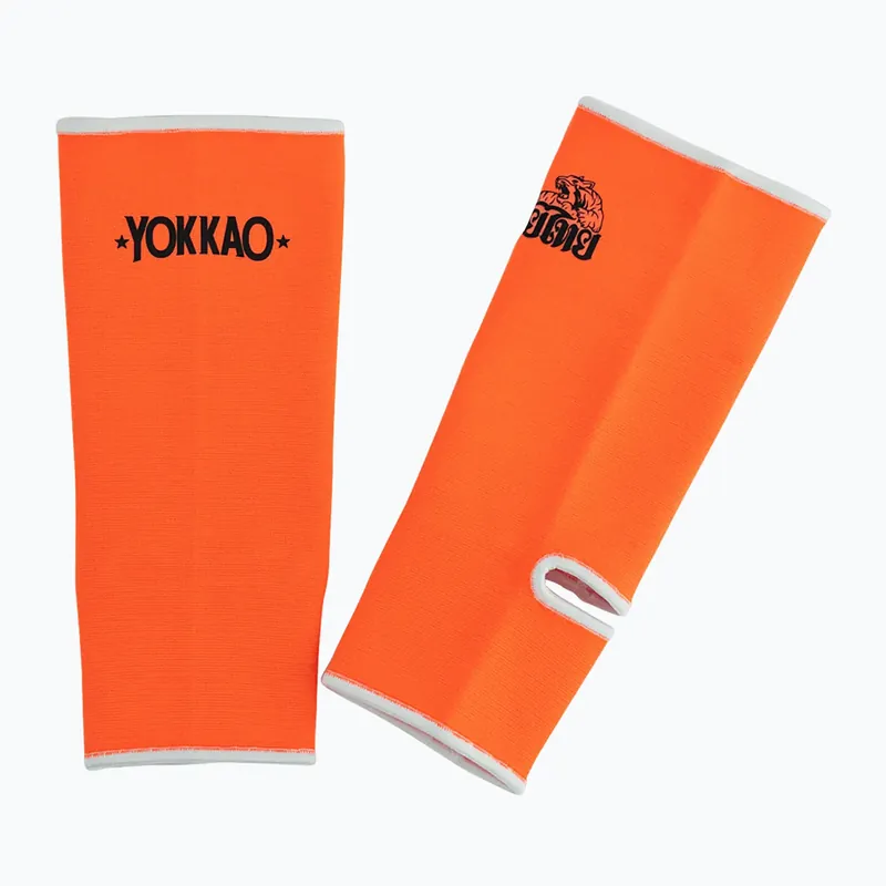 Nízká Cena Pánské chrániče kotníků YOKKAO Muay Thai neon orange
