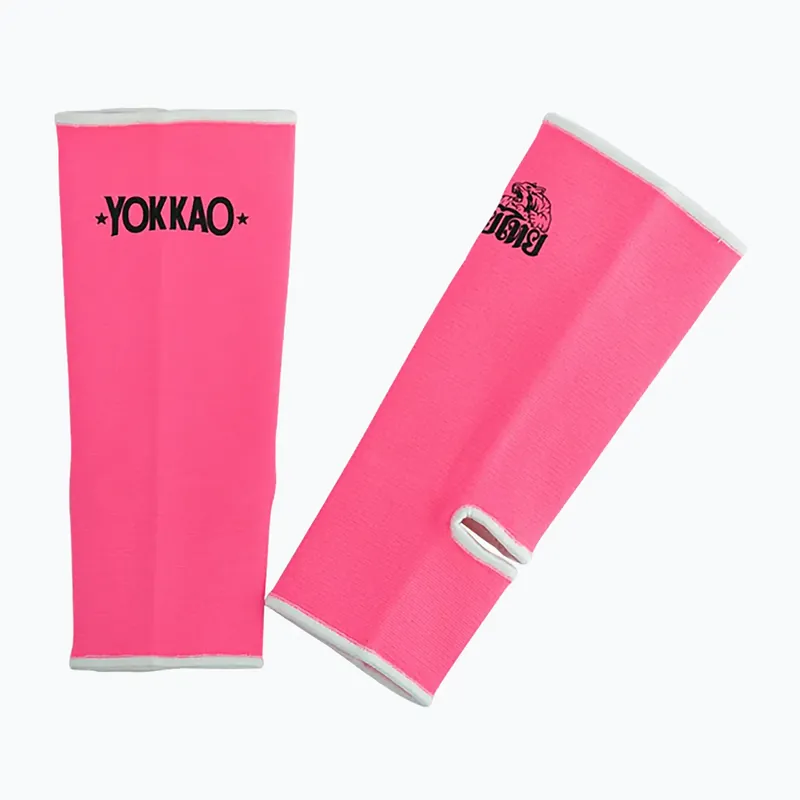 Akční Cena Pánské chrániče kotníků YOKKAO Muay Thai neon pink