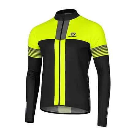 Comfort cyklistický dres černá-žlutá Cenově Výhodný