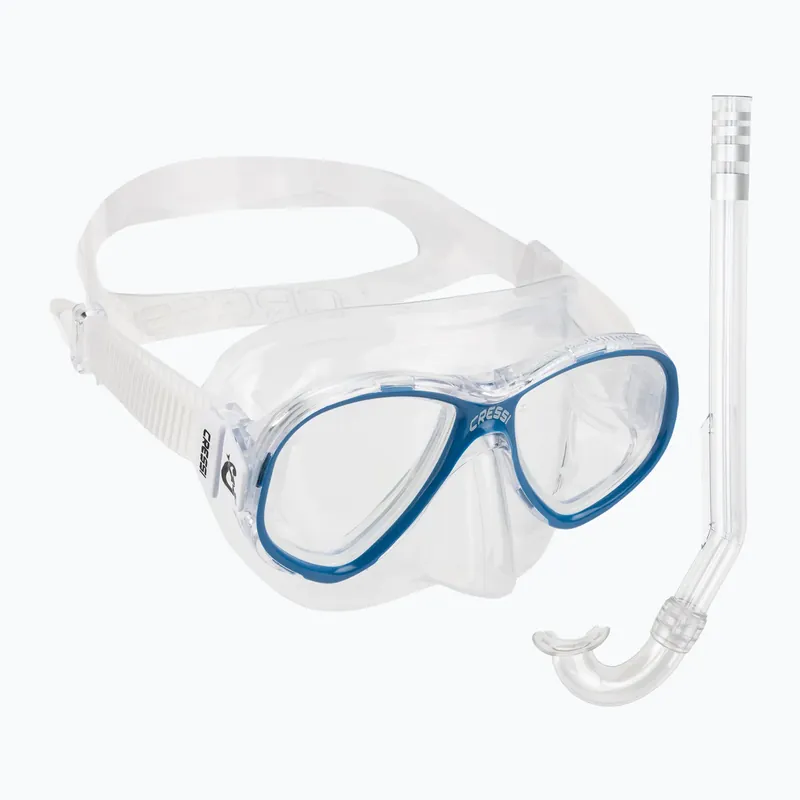 Nejlepší Volba Cressi Perla Jr Baby Snorkel Set Perla Mask + Minigringo Snorkel Clear Blue DM101220