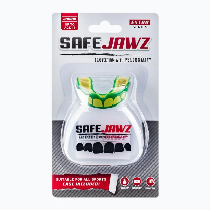 Hit Sezóny SAFEJAWZ Extro Series Green SJOGREJ Chránič čelistí